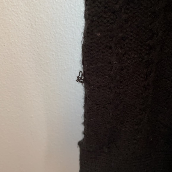 Alison Sherri Long sleeve hoodie Black Cardigan M - Picture 7 of 9